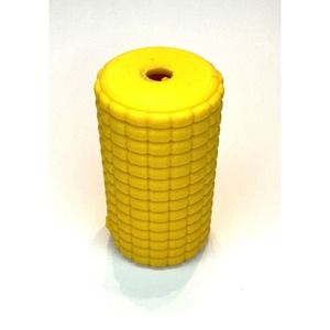 SodaPup Corn on the Cob Treat Dispenser Yellow Medium New